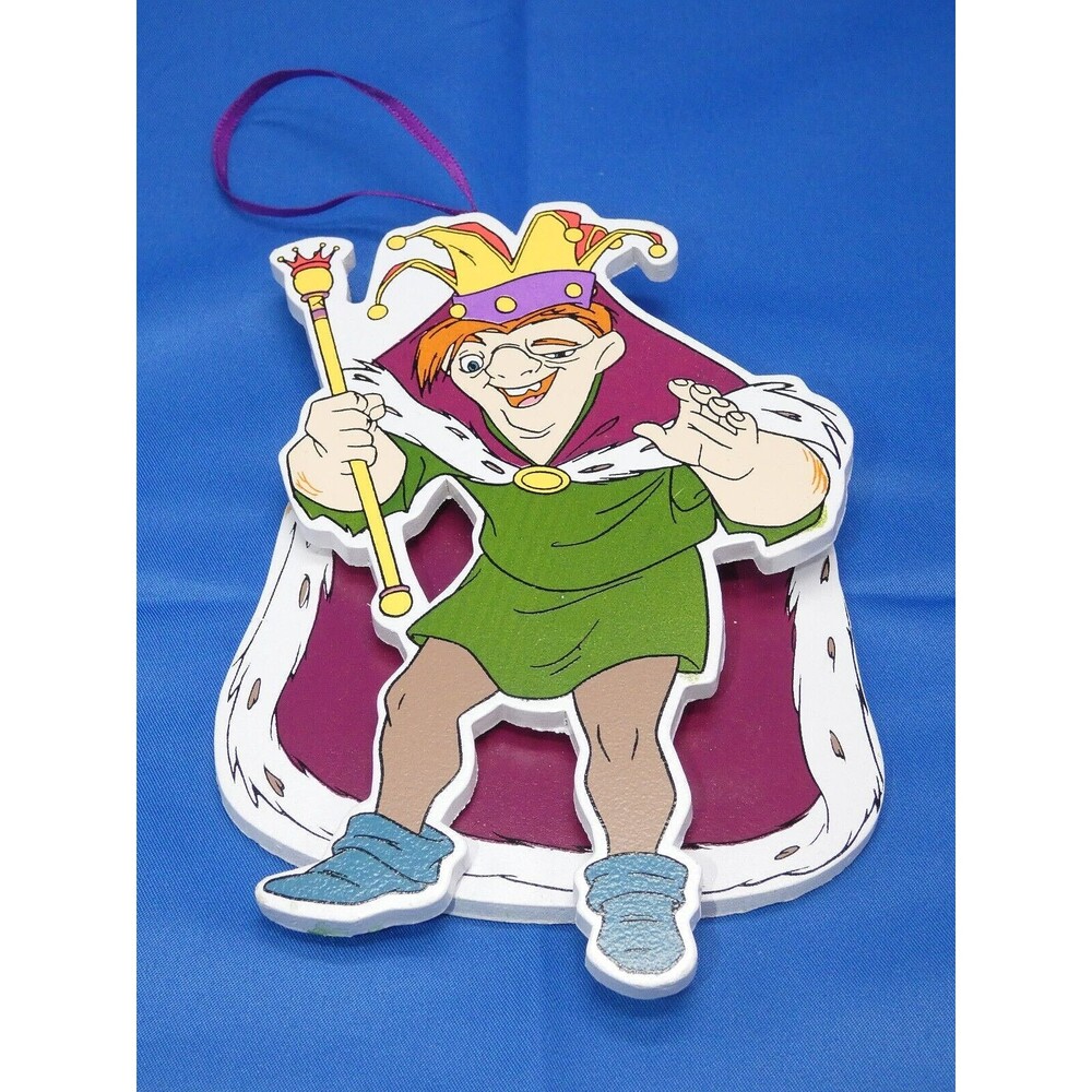 Disney Hunchback of Norte Dame Quasimodo Wood Christmas Ornament Kurt S. Adler